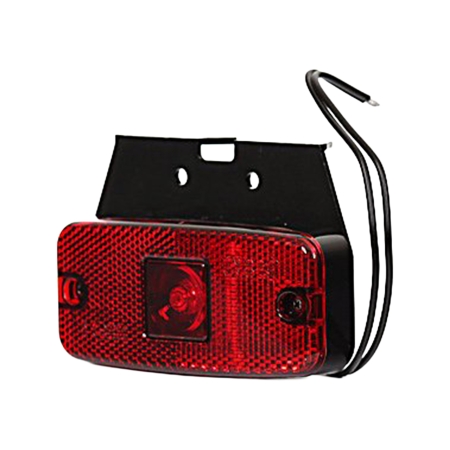 Strands Positions LED 111X50Mm Röd.12-24V,12-24V E-Märkt i gruppen Billjud / LED-Belysning / LED-lampor / Positionsljus hos Winn Scandinavia AB (872800186)