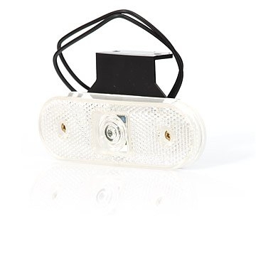 Strands Pos. Ljus Vit 12-24V Med Fäste,Och Reflex. E-Märkt. LED i gruppen Billjud / LED-Belysning / LED-lampor / Positionsljus hos Winn Scandinavia AB (872800194)
