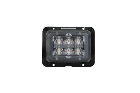 Strands Riktat Blixtljus Rektangulär Orange LED Plan Montering i gruppen Billjud / LED-Belysning / LED-lampor / Blixtljus hos Winn Scandinavia AB (872800218)
