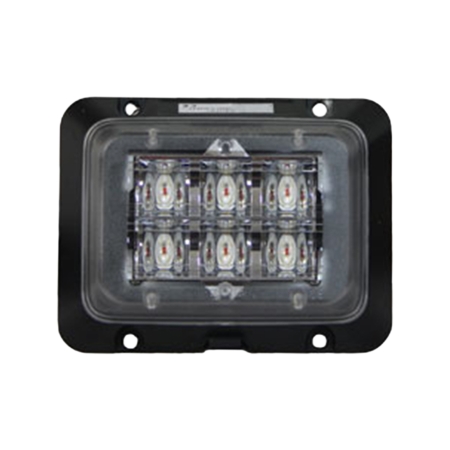 Strands Riktat Blixtljus Rektangulär Orange LED Plan Montering i gruppen Billjud / LED-Belysning / LED-lampor / Blixtljus hos Winn Scandinavia AB (872800218)