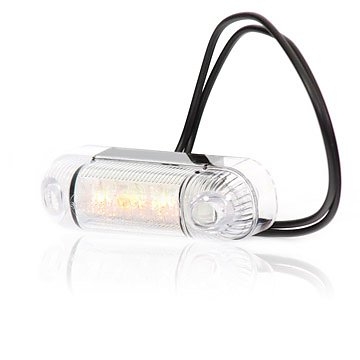 Strands Sidomark. 3 LED Orange,12-24V E-Märkt i gruppen Billjud / LED-Belysning / LED-lampor / Extraljus hos Winn Scandinavia AB (872800281)