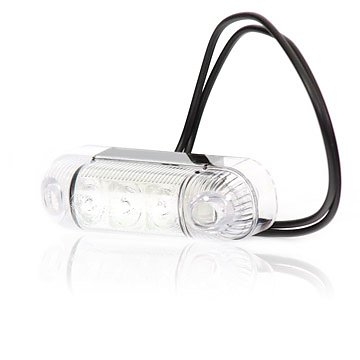 Strands Pos.Ljus 3 LED Vit,12-24V E-Märkt i gruppen Billjud / LED-Belysning / LED-lampor / Positionsljus hos Winn Scandinavia AB (872800283)