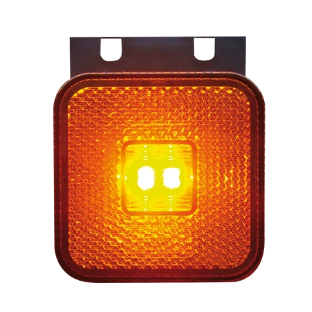 Strands Sidomarkering LED 12-24V,Inkl. Vinkelfäste. E-Märkt i gruppen Billjud / LED-Belysning / LED-lampor / Extraljus hos Winn Scandinavia AB (872800286)