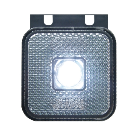 Strands Positionsljus Vit LED 12-24V,Inkl. Vinkelfäste E-Märkt i gruppen Billjud / LED-Belysning / LED-lampor / Positionsljus hos Winn Scandinavia AB (872800287)