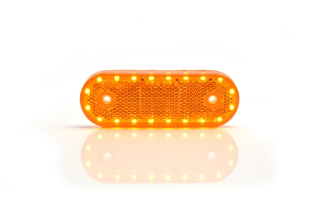 Strands Sidomarkering/Blinkers LED 12-24V IP68 E-Märkt,Inkl.Vinkelfäste Och Reflex.Blinkersväxlande i gruppen Billjud / LED-Belysning / LED-lampor / Extraljus hos Winn Scandinavia AB (872800289)