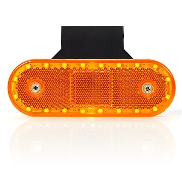 Strands Sidomarkering LED 12-24V,Inkl.Vinkelfäste Och Reflex. i gruppen Billjud / LED-Belysning / LED-lampor / Extraljus hos Winn Scandinavia AB (872800290N)