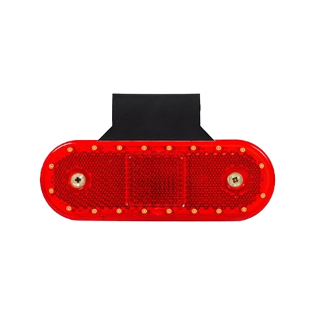 Strands Positionsljus Röd LED 12-24V,Inkl. Vinkelfäste i gruppen Billjud / LED-Belysning / LED-lampor / Positionsljus hos Winn Scandinavia AB (872800291N)