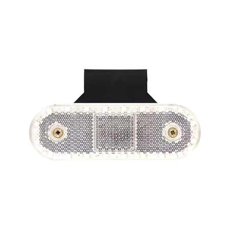 Strands Positionsljus Vit LED 12-24V,Inkl.Vinkelfäste. i gruppen Billjud / LED-Belysning / LED-lampor / Positionsljus hos Winn Scandinavia AB (872800292N)