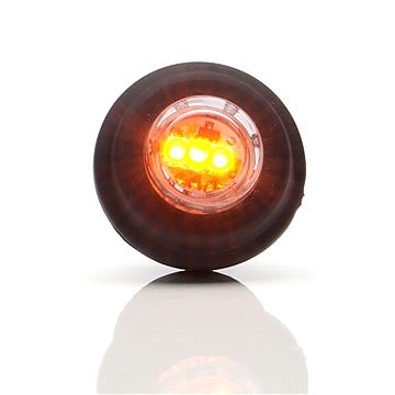 Strands Sidomarkering LED 12-24V.,Passas IN I 21Mm Hål. E-Märkt.Orange i gruppen Billjud / LED-Belysning / LED-lampor / Extraljus hos Winn Scandinavia AB (872800295)