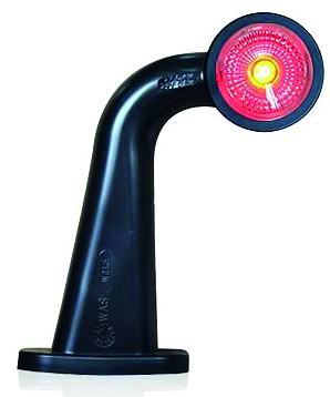 Strands Gummiarm LED 12-24V,(Vit & Röd) Vänster i gruppen Billjud / LED-Belysning / LED-lampor / Extraljus hos Winn Scandinavia AB (872800297V)