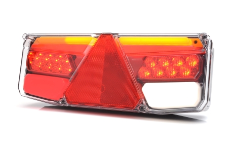 Strands Baklampa Vänster Släp,12-24V Dc, 5 Funk. Ip56. E-Godkänd i gruppen Billjud / LED-Belysning / LED-lampor / Bakljus hos Winn Scandinavia AB (87280031302)