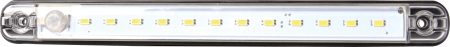 Strands Interiörbelysning Vit 237Mm Med Rörelsesensor i gruppen Billjud / LED-Belysning / LED-lampor / Interiörbelysning hos Winn Scandinavia AB (872800338)