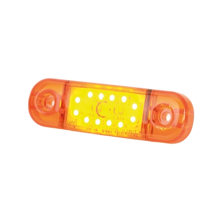 Strands Sidomarkering Slim 12 LED,9-36V IP68. E-Märkt. i gruppen Nyheter hos Winn Scandinavia AB (872800343)