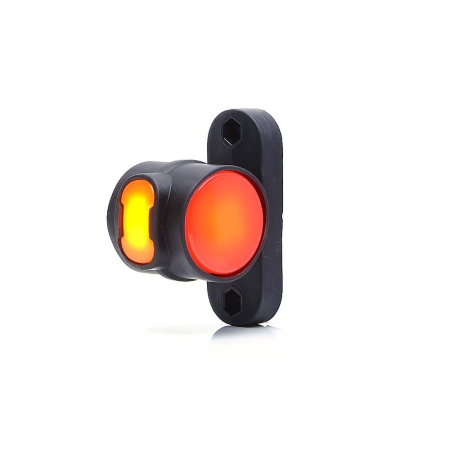 Strands Gummiarm Rak, Vit, Orange & Röd i gruppen Billjud / LED-Belysning / LED-lampor / Extraljus hos Winn Scandinavia AB (872800359)