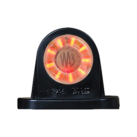 Strands Gummiarm Röd/Vit LED 12-24V,Klarglas Fram/Bak, E-Märkt. i gruppen Billjud / LED-Belysning / LED-lampor / Positionsljus hos Winn Scandinavia AB (872800370N)