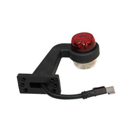 Strands Komplett Vänster Gummiarm med positionsljus, vit och röd i gruppen Nyheter hos Winn Scandinavia AB (872800420V)