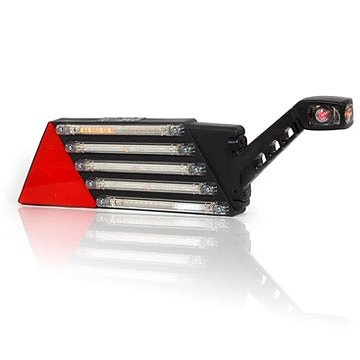 Strands Bakljus 8-Kammarlampa Höger.,12-24V LED. i gruppen Billjud / LED-Belysning / LED-lampor / Bakljus hos Winn Scandinavia AB (872800441H)