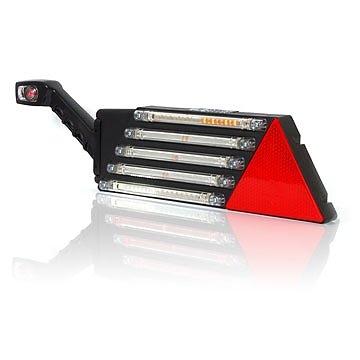 Strands Bakljus 8-Kammarlampa Vänster.,12-24V LED. i gruppen Billjud / LED-Belysning / LED-lampor / Bakljus hos Winn Scandinavia AB (872800441V)