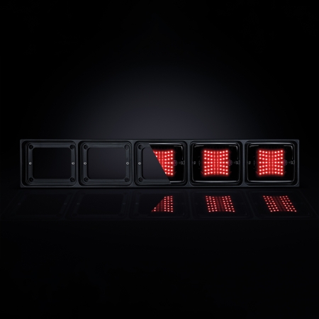 Strands Ize LED Frame 5Xsquare i gruppen Billjud / LED-Belysning / LED-lampor / Extraljus hos Winn Scandinavia AB (872800640)