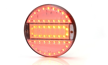 Strands Rund LED 3 Kammare 12-24V,142Mm Diameter Klar Lins i gruppen Billjud / LED-Belysning / LED-lampor / Bakljus hos Winn Scandinavia AB (872800731)