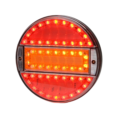 Strands Rund LED 3 Kammare 12-24V,142Mm Diameter Färgad Lins i gruppen Nyheter hos Winn Scandinavia AB (872800732)