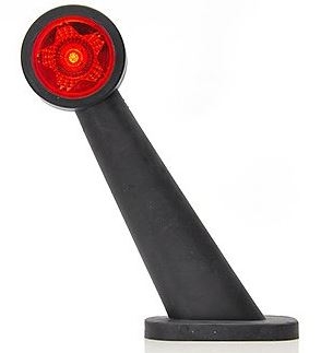 Strands Gummiarm (Vit & Röd) 12-24V,Höger i gruppen Billjud / LED-Belysning / LED-lampor / Extraljus hos Winn Scandinavia AB (872800875H)