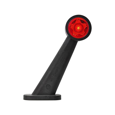 Strands Gummiarm (Vit & Röd) 12-24V Vänster i gruppen Nyheter hos Winn Scandinavia AB (872800875V)