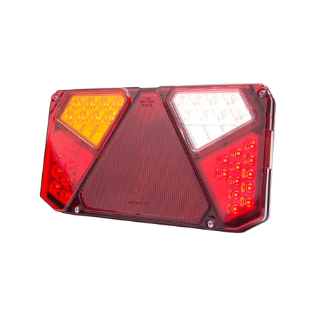 Strands Baklampa 5 Kammare LED Vänster,12-24V DC Bak, Broms, Back, Dim, Blink i gruppen Nyheter hos Winn Scandinavia AB (872800915)