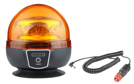 Strands Portabel Roterande Varningsljus LED Uppladdningsbar i gruppen Billjud / LED-Belysning / LED-lampor / Varningsljus hos Winn Scandinavia AB (872809084)