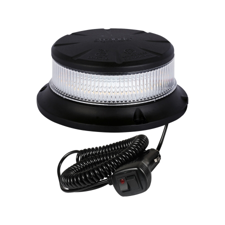 Strands Roterande Varningsljus Orange LED Magnet/Klar Lins i gruppen Nyheter hos Winn Scandinavia AB (872809096)