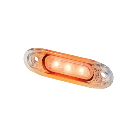 Strands Sido.Mark Orange Vitt Glas LED,79X26Mm 5M Kabel i gruppen Billjud / LED-Belysning / LED-lampor / Extraljus hos Winn Scandinavia AB (872810021)