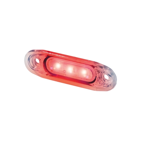 Strands Pos.Ljus Sld Röd LED, Vitt Glas,79X26Mm 5M Kabel i gruppen Billjud / LED-Belysning / LED-lampor / Positionsljus hos Winn Scandinavia AB (872810024)