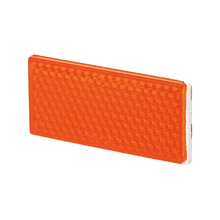 Strands Reflex Orange 105X51Mm Självh. 4-Pack,Med Dubbelhäftande Tejp. i gruppen Nyheter hos Winn Scandinavia AB (8728106414)