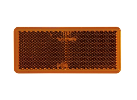 Strands Reflex Orange Rektang. 96X42Mm 4-Pack,Med Tejp. E-Märkt. i gruppen Billjud / LED-Belysning / Monteringstillbehör / Reflexer hos Winn Scandinavia AB (8728106614)