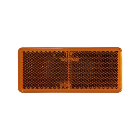 Strands Reflex Orange Rektang. 96X42Mm 4-Pack,Med Tejp. E-Märkt. i gruppen Billjud / LED-Belysning / Monteringstillbehör / Reflexer hos Winn Scandinavia AB (8728106614)