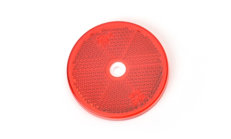 Strands Rs-03 Reflex Rund Röd 4-Pack i gruppen Billjud / LED-Belysning / Monteringstillbehör / Reflexer hos Winn Scandinavia AB (8728188514)