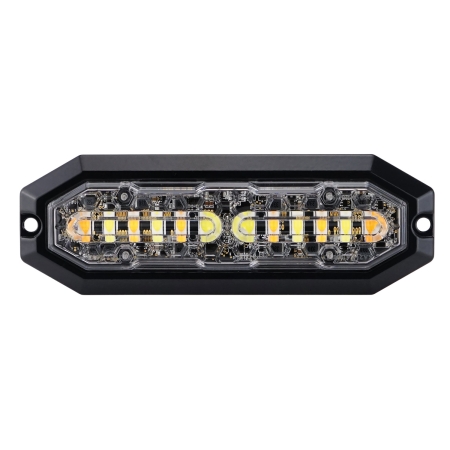 Strands Duo Riktat Blixtljus Orange/Blå 12 LED i gruppen Billjud / LED-Belysning / LED-lampor / Blixtljus hos Winn Scandinavia AB (872850135HPB)