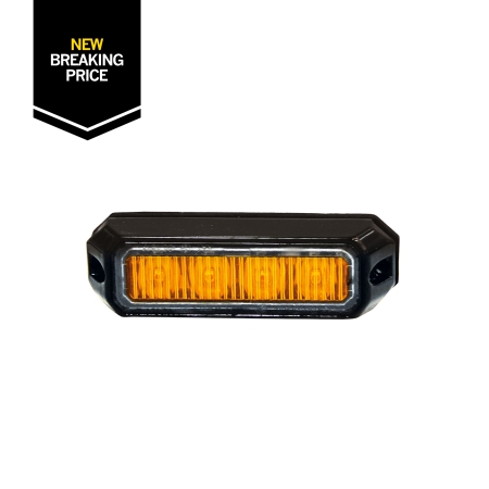 Strands Mini Riktat Blixtljus Orange Med Skärmad Kabel i gruppen Billjud / LED-Belysning / LED-lampor / Blixtljus hos Winn Scandinavia AB (872850175HPAM)
