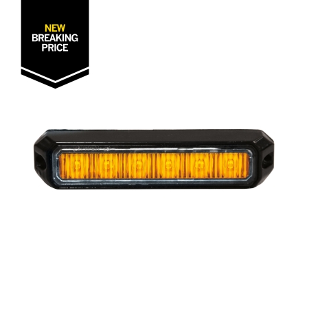Strands Riktat Blixtljus Orange 6 LED i gruppen Billjud / LED-Belysning / LED-lampor / Blixtljus hos Winn Scandinavia AB (872850176HPAM)