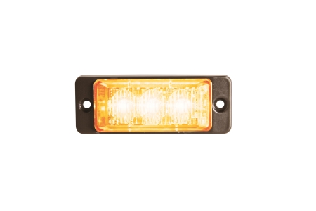 Strands Slim Riktat Blixtljus Orange 3 LED, Adr-Godkänd i gruppen Billjud / LED-Belysning / LED-lampor / Blixtljus hos Winn Scandinavia AB (872850185HPA)