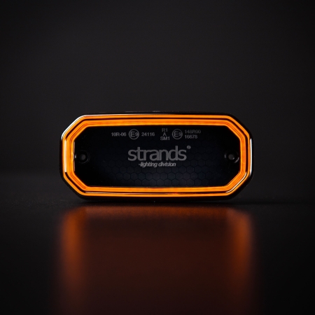 Strands For9T Scale Sidomarkering Orange i gruppen Billjud / LED-Belysning / LED-lampor / Extraljus hos Winn Scandinavia AB (872850452)