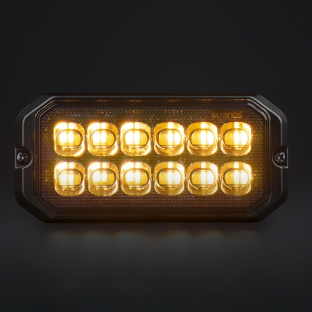 Strands Dark Knight Duo Riktat Blixtljus 12LED i gruppen Billjud / LED-Belysning / LED-lampor / Blixtljus hos Winn Scandinavia AB (872850461)