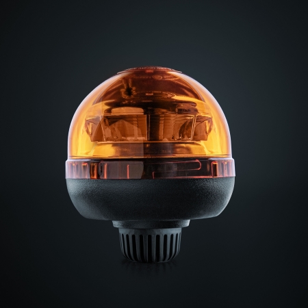 Strands Big Energy Roterande Varningsljus Orange Lins Stångmontage i gruppen Billjud / LED-Belysning / LED-lampor / Varningsljus hos Winn Scandinavia AB (872850975)