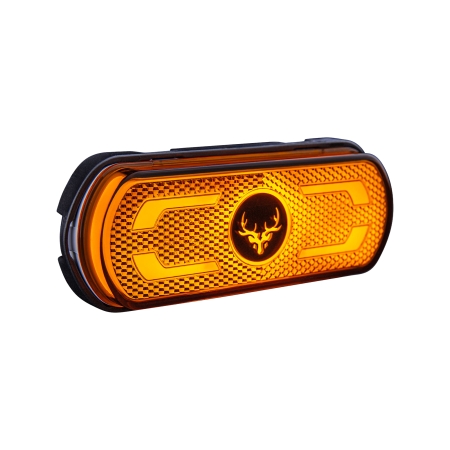 Strands Freedom Ground Line Sidomarkering Orange Med Blinkers i gruppen Nyheter hos Winn Scandinavia AB (872900034)