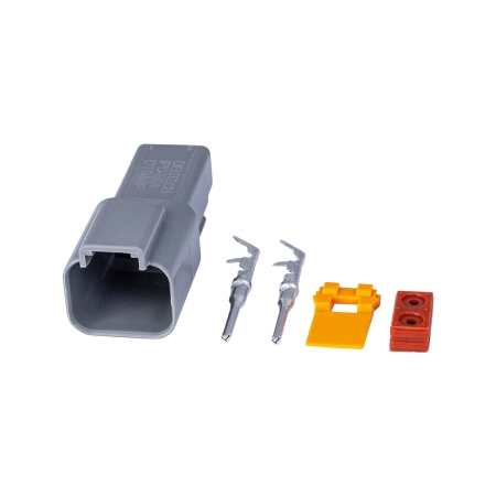 Strands DT-Kontakt Omonterad Hane,Lösa Delar Utan Kabel. i gruppen Billjud / LED-Belysning / Monteringstillbehör / Kablar och kontakter hos Winn Scandinavia AB (872AT062S)