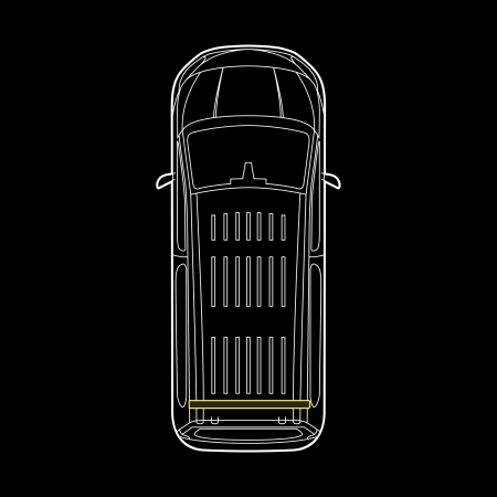 Strands Bakmonterad Monitum, Opel Movano 2010-2020 i gruppen Nyheter hos Winn Scandinavia AB (872RBS345820AAR)