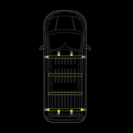 Strands Cruise Light C-Rack, Mercedes Vito 2014- i gruppen Billjud / LED-Belysning / Ljuskit & Paket hos Winn Scandinavia AB (872RRS2845444)