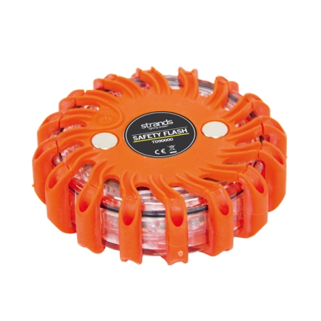 Strands Varning/Riktat Blixtljus Pucken Orange LED, 100H Batteritid i gruppen Billjud / LED-Belysning / LED-lampor / Varningsljus hos Winn Scandinavia AB (872TD90000)