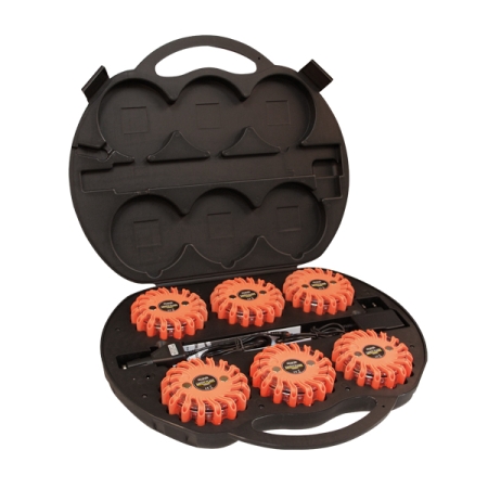 Strands Varning/Riktat Blixtljus Pucken Orange LED, 6-Pack i gruppen Billjud / LED-Belysning / LED-lampor / Varningsljus hos Winn Scandinavia AB (872TD90002)