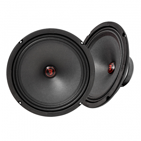 Bass Habit Rebel SR200M, 8 tums midbasar i gruppen Billjud / Bilhögtalare / Midbasar / Mellanregister / SPL midbasar/mellanregister hos Winn Scandinavia AB (890SR200M)